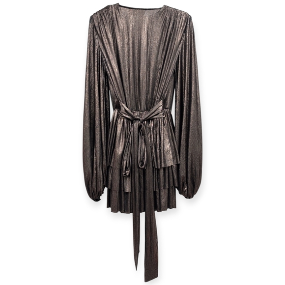 BRONX & BANCO Bellerose Metallic Mini Dress - Picture 8 of 15